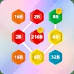 2048 Hex Chain Merge