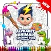 Alphabet Animal Coloring Book For Kids