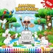 Amazon Rainforest Coloring Book For Kids