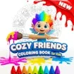 Cozy Friends Coloring Book For Kids