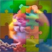 Cute Hamsters Picture Piece