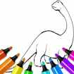 Dinosaur Coloring Pages Kids