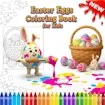 Easter Eggs Coloring Book For Kids