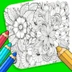 Flowers Coloring Game For Adults