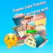 Jigsaw Cube Puzzles Collect Pictures With Cute Kittens
