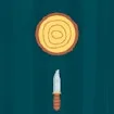 Log And Knife 2d