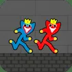 Red And Blue Stickman Huggy 2