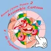 Round Jigsaw Puzzle 2 - Assemble Cartoon