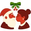 Santa's Secret Kiss