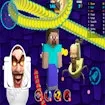 Skibidi Toilet Snake.io In Minecraft