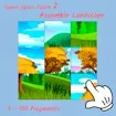Square Jigsaw Puzzle 2 - Assemble Landscape