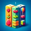 Superarcade Fruits Spears And Cubes
